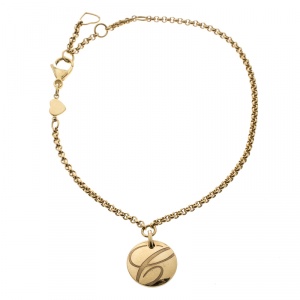 Chopard Chopardissimo 18k Yellow Gold Charm Bracelet 21cm