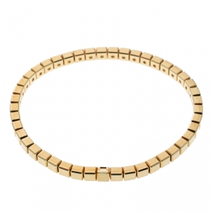 Chopard Ice Cube 18k Yellow Gold Bracelet 18cm