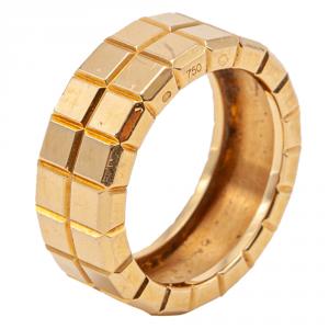 Chopard Ice Cube Rose Gold Ring Size 52