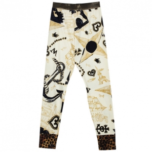Christian Lacroix Vintage Stretch Leggings S