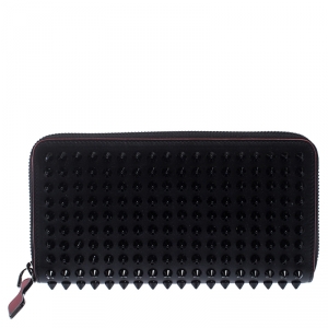 Christian Louboutin Black Spiked Panettone Wallet