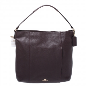 Coach Burgundy Leather Isabel Shoulder Bag