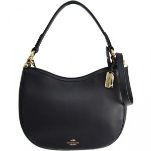 Coach Black Leather Mae Crossbody Bag