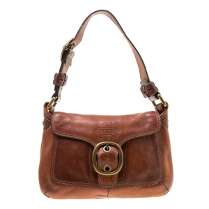 Coach Brown Leather Shoulder Bag 
