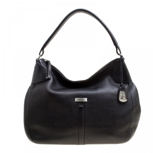 Cole Haan Black Leather Hobo