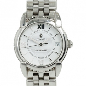 Concord Impresario Stainless Steel Womens Wristwatch 25 MM