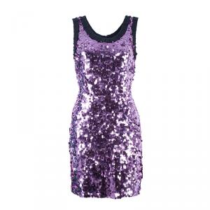 D&G Sequin Shift Dress S
