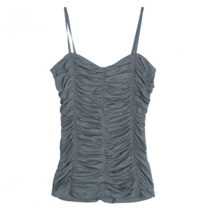 D and G Sleeveless Ruched Top S