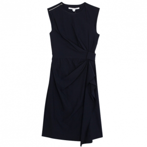 Pre Owned Diane Von Furstenburg Alba Two Mini Dress S