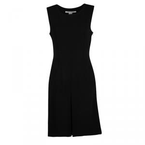 Pre Owned Diane Von Furstenberg Black Side Zip Detail Sleeveless Carpreena Dress S