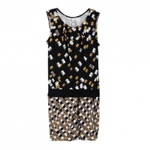 Pre Owned Diane Von Furstenberg Garrin Dress S