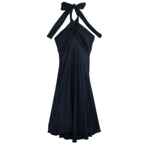 Pre Owned Diane Von Furstenberg Satin William Cocktail Dress L