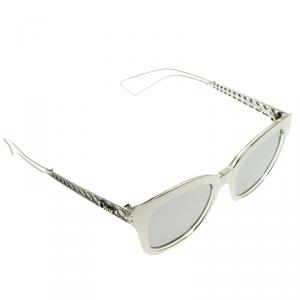 Dior Silver Mirrored TGUDC Diorama 1 Sunglasses