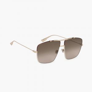 Pre Owned Dior Gold Monsieur2 Pilot Sunglasses