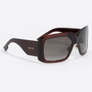 Pre Owned Dior Brown Solight 2 Wrap Sunglasses