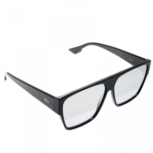 Dior Homme Black / Grey Mirrored Gradient 8070T Dior Hit Square Sunglasses