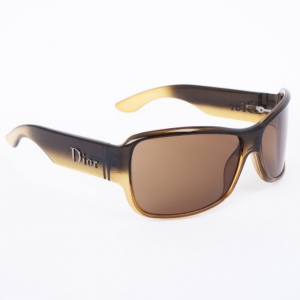 مملوكة مسبقًا Christian Dior Brown Latina Girl 5 Shield Women Sunglasses