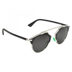 مملوكة مسبقًا Dior Black/ Grey B1AY1 DiorSoReal Aviator Sunglasses