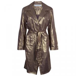 Dior Bronze Long Coat L