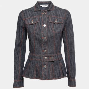 Christian Dior Vintage Blue Diorissimo Denim Jacket M