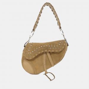 Christian Dior Beige Shoulder Bag