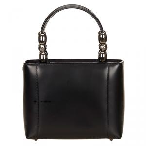 مملوكة مسبقًا Dior Black Leather Malice Tote Bag