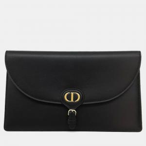 Dior Black Leather Bobby Pouch 