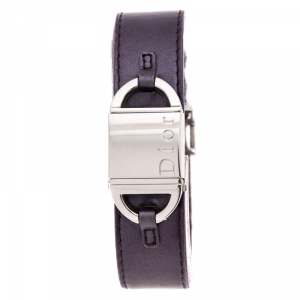Dior Silver Stainless Steel Pandiora D78 Women's Wristwatch 18 mm
