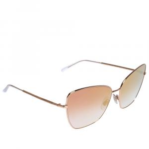 Pre Owned Dolce & Gabbana Pink Gradient/Pink Gold DG2208 Sunglasses