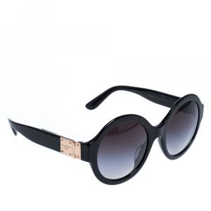 Pre Owned Dolce & Gabbana Grey Gradient/Black DG4331-F Sunglasses