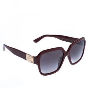 مملوكة مسبقًا Dolce & Gabbana Grey Gradient/Bordeaux DG4336-F Sunglasses