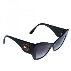 مملوكة مسبقًا Dolce & Gabbana Black/Grey Gradient DG4349 Sunglasses