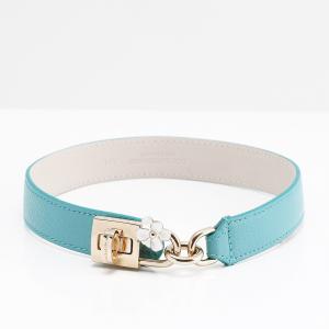 Dolce & Gabbana Blue Double Wrap Leather Bracelet