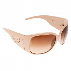 مملوكة مسبقًا Dolce and Gabbana Cream Sunglasses