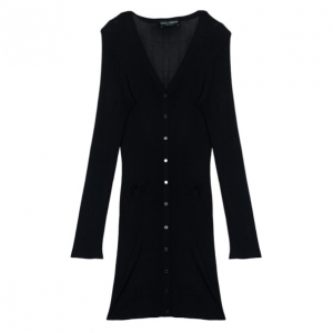 Pre Owned Dolce and Gabbana Black Knit Cardigan M