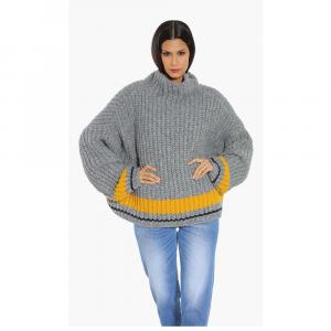 Dsquared2 Yellow Oversized Sweater M