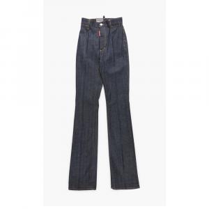Dsquared2 Grey High Waist Twiggy Flare Angel Jeans S (38)