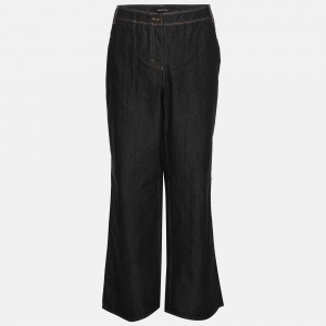 Elena Mira Dark Grey Denim Stretch Jeans XL