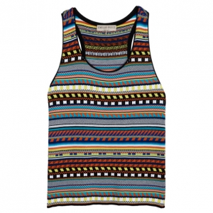 Emilio Pucci Printed Sleeveless Top L