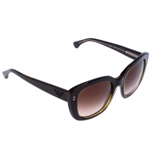 Emporio Armani Brown Gradient EA4031 Square Sunglasses