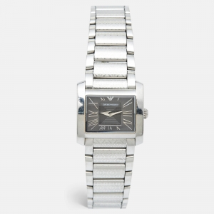 Emporio Armani Grey Stainless Steel AR5708 Women's Wristwatch 27 mm