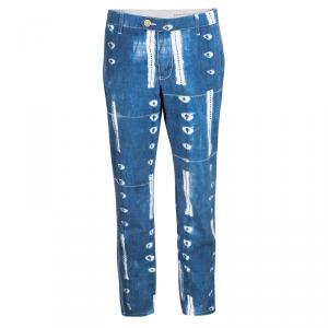 Ermanno Scervino Indigo Tie Dye Denim Jeans L