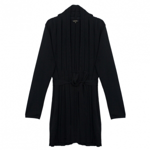 Escada Pleated Midi Cardigan M