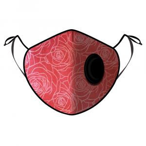 Fine Guard By Caroline Reusable N95 Face Mask, Roses Poses - Medium (Available for UAE Customers Only)