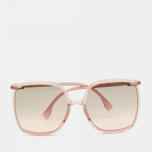Fendi Pink Gradient FF0431/G Oversized Sunglasses