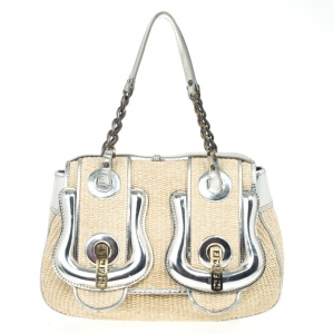 Fendi Canvas B Bag
