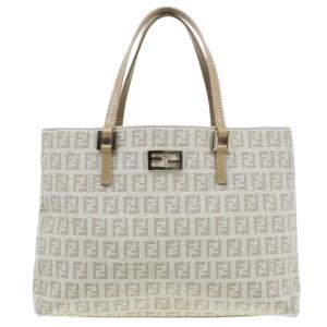 Pre Owned حقيبة فندي زوكينو بيج صغيرة