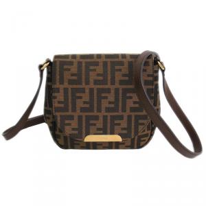 مملوكة مسبقًا حقيبة فندي كروس زوكا توباكو صغيرة