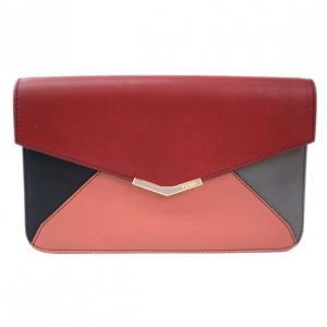 Pre Owned Fendi Multiclolor Envelope Clutch