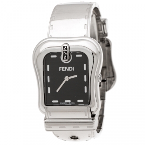 Fendi Black Stainless Steel B.Fendi 3800G Women's Wristwatch 33 mm